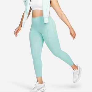 NWT Nike Universa Women's Medium-Support High-Waisted 7/8 Leggings Pockets Large